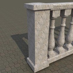 Столб-тумба для балюстрады