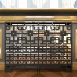 Экран декоративный зеркальный 