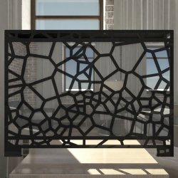 Экран декоративный зеркальный 