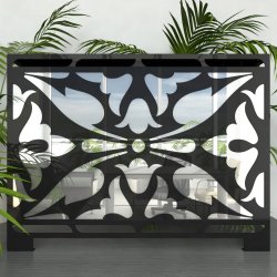 Экран декоративный зеркальный 