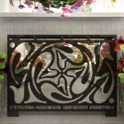 Экран декоративный зеркальный 