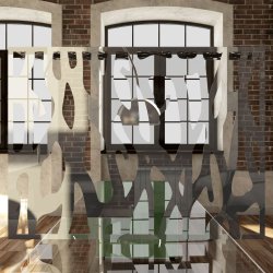 Экран декоративный зеркальный 