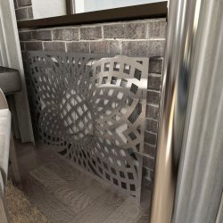 Экран декоративный зеркальный 